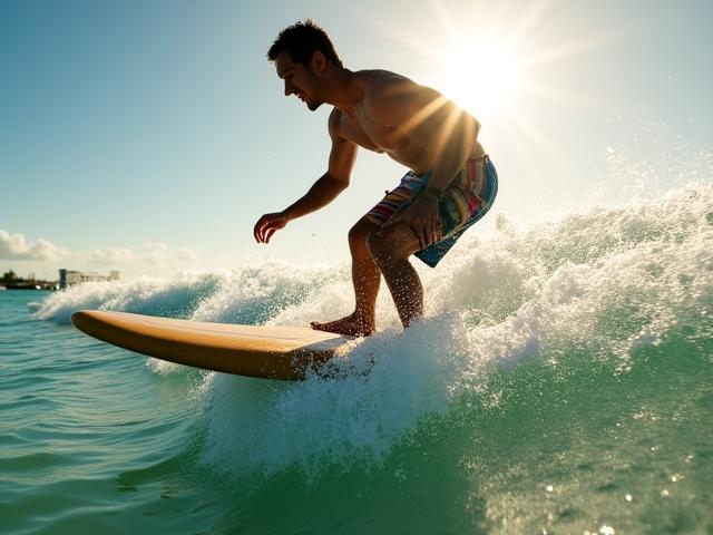 Adaptive surfing program in Miami Sands