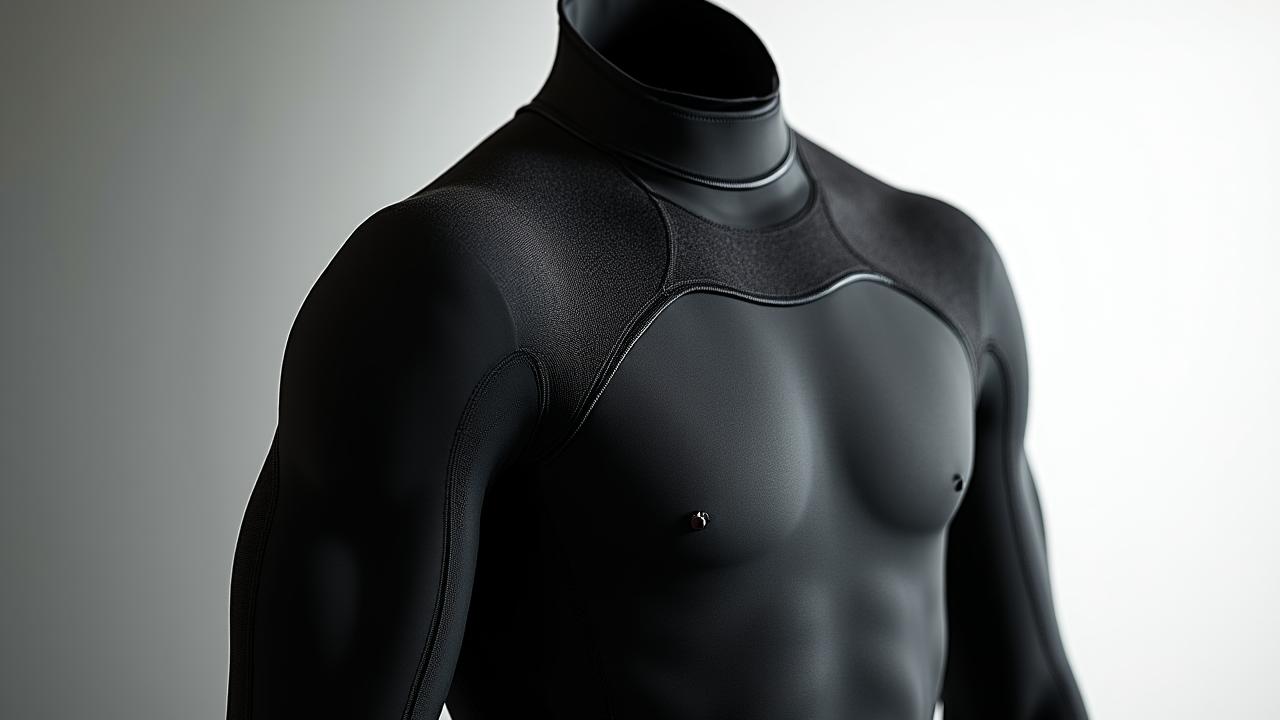 Advanced performance wetsuit with high-stretch texture